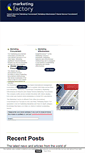 Mobile Screenshot of marketing-factory.co.uk